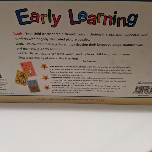 Early Learning Set - Picture 3 of 12
